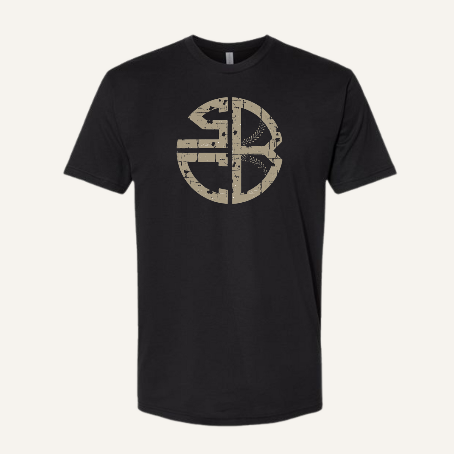 Sin City Baseball Monogram,  Long Sleeve T-Shirt