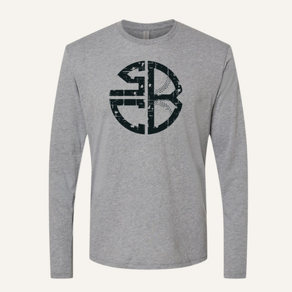 Sin City Baseball Monogram,  Long Sleeve T-Shirt